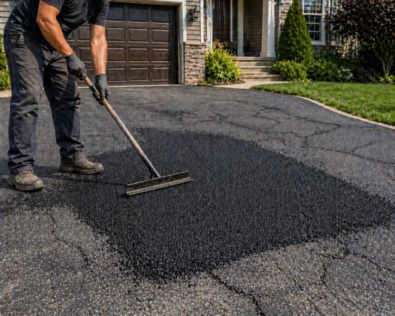 Asphalt Driveway Repair in Little Rock, AR