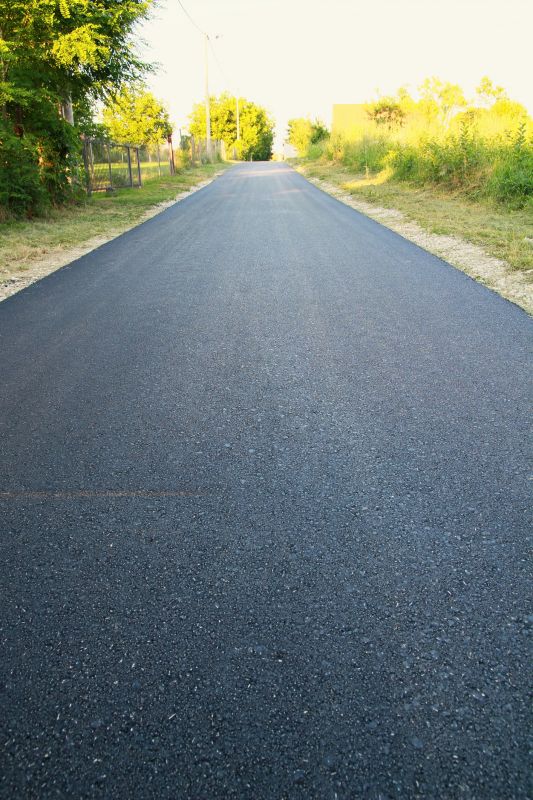 Fresh Asphalt Layer