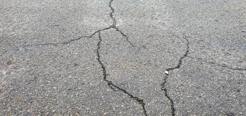 Crack Repair Before Resurfacing