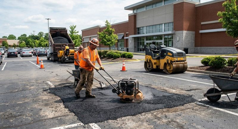 Asphalt Parking Lot Repair in Temecula, CA