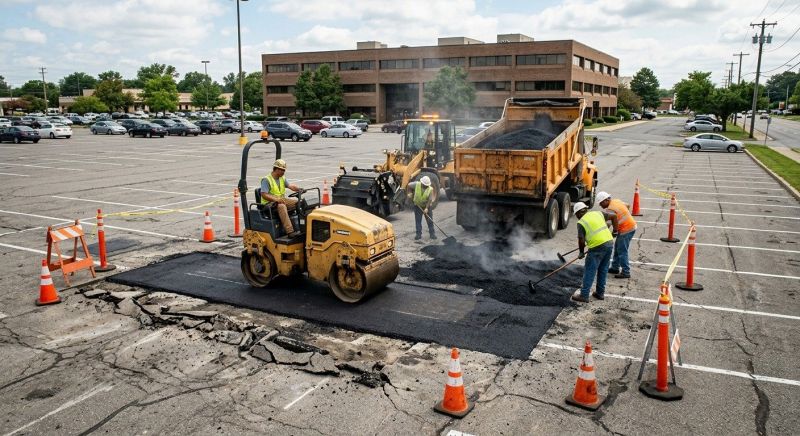 Asphalt Parking Lot Repair in Fort Smith, AR