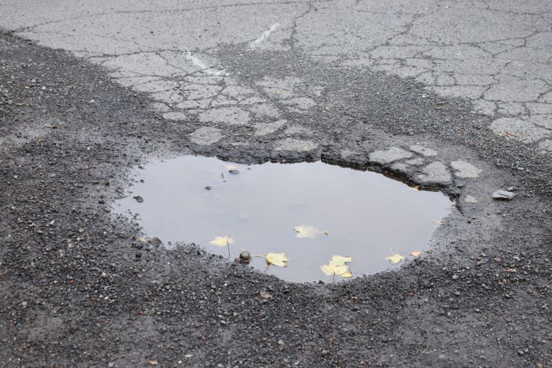 Asphalt Pothole Filling in Orange County, CA