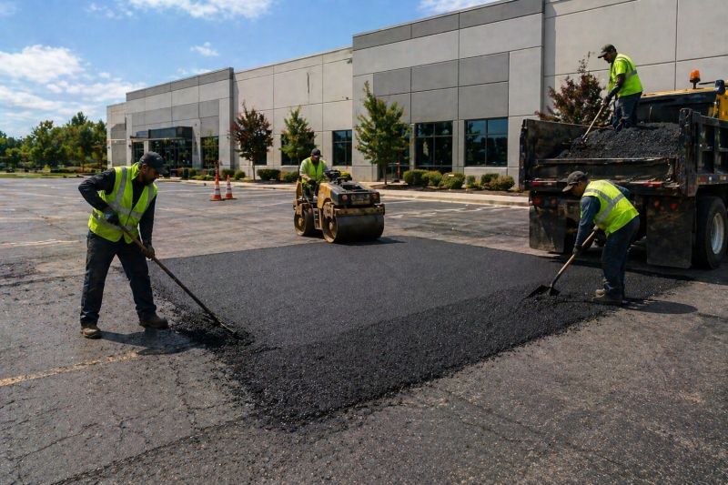 Church Parking Lot Repair in Conway, AR
