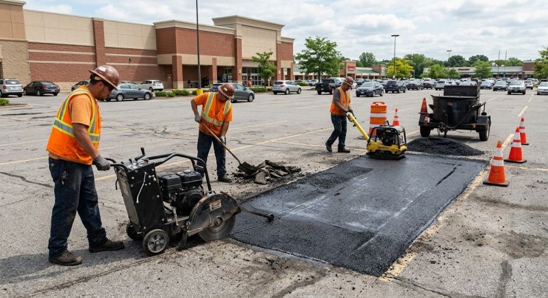 Church Parking Lot Repair in San Diego County, CA