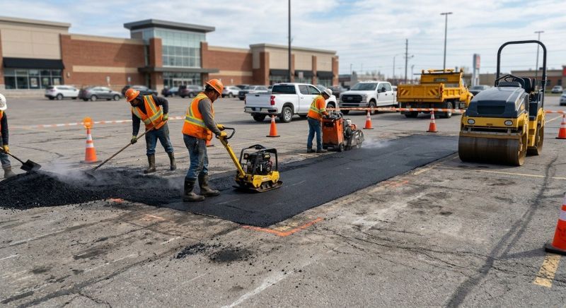 Commercial Pavement Repair in Orange County, CA