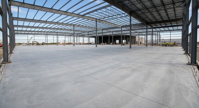 Commercial Slab Installation in Spartanburg, SC