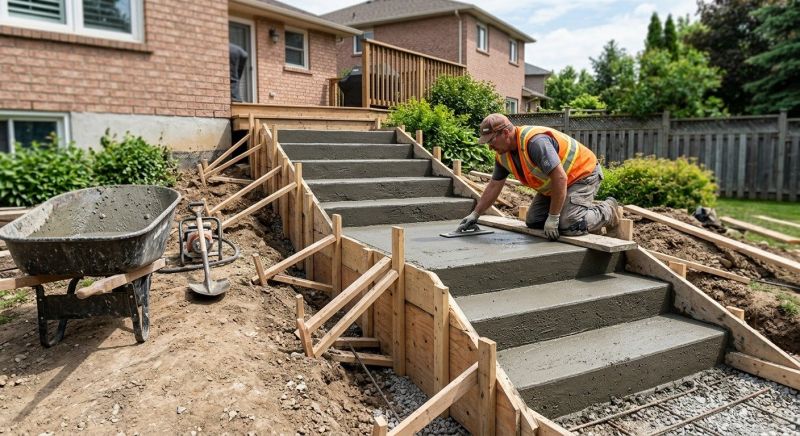 Concrete Stairs Installation in Salt Lake City, UT