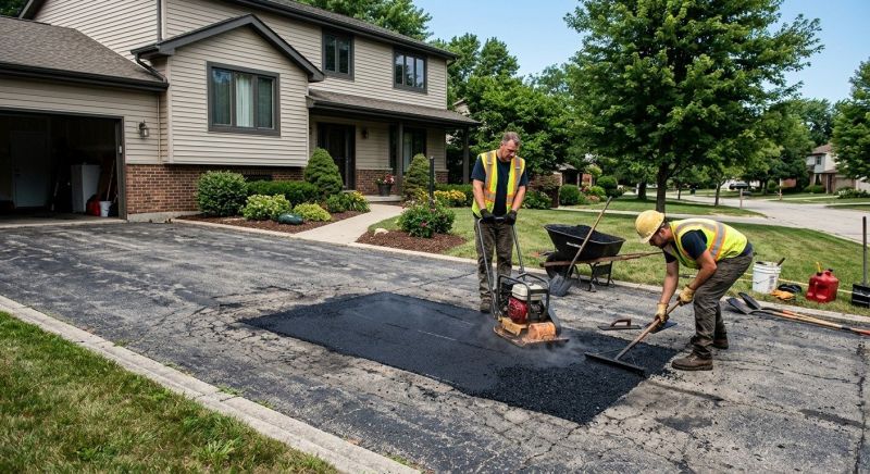 Driveway Patching Service in Los Angeles, CA