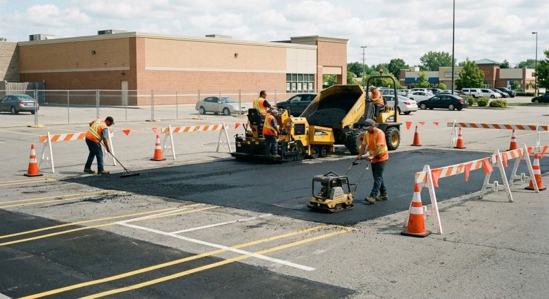Parking Lot Repair in Bluffton, SC